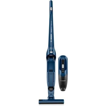 Bosch пылесос Readyy'y 16Vmax BBHF216, 14.4 V, 36 мин, беспроводной, 2-в-1, синий, 0.4 L, 2 уровня мощности (BBHF216)