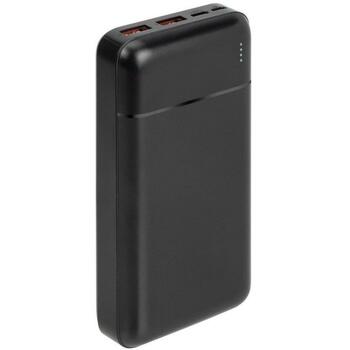 Rivacase Power Bank VA2102 BLACK, 20000 мАч, 22.5 Вт, 2x USB Type-A, 1x USB Type-C, светодиодный индикатор (VA2102 BLACK)