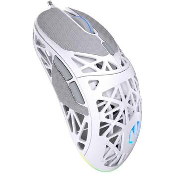 Endorfy USB datorpele LIV OWH EY6A021, 12000 DPI, 300 IPS, 6 pogas, 1.8 m kabelis, akumulatori, ambidextrous (EY6A021)