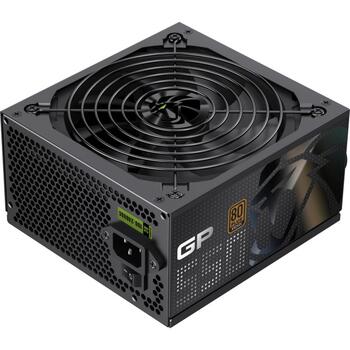 Gamemax barošanas bloks GP 550B, 550 W, Bronza, Nemodulārs, 140 mm ventilators, 1 x 24 pin ATX, 2 x 8 pin EPS12V, 3 x SATA (GP 550B)