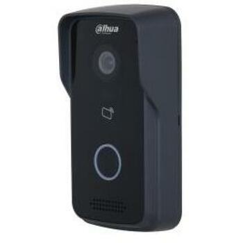 Dahua VTO2111D-P-S3 Домофон, 1 RJ45, 1 вход тревоги, 1 выход тревоги, 12 VDC, 1 A, PoE, черный (VTO2111D-P-S3)