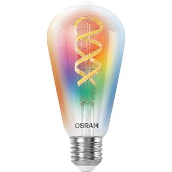 Osram SMART+ MATTER Filament Multicolor Classic Edison 40 | E27 | 4.8 W | RGBW | Wi-Fi (4058075850781)