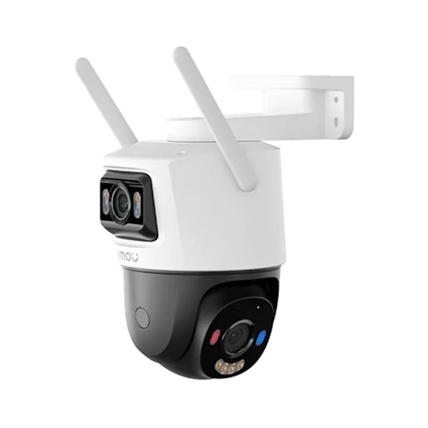 IMOU Cruiser Dual 2 Pro IP камера видеонаблюдения для улицы 8MP 4MP+4MP Wi-Fi 6 поворотная ночное видение IPC-S7XFP-8U0WED белая (IPC-S7XFP-8U0WED)