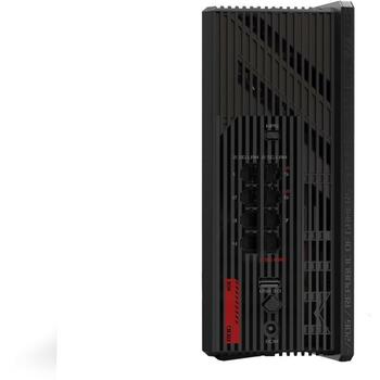 Asus игровой маршрутизатор 90IG09Y0-MO9C00 18000 Мбит/с, Три диапазона 2.4 ГГц/5 ГГц/6 ГГц, 4x4 MIMO, 8 антенн, 7 LAN портов (90IG09Y0-MO9C00)