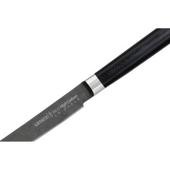 Samura нож для стейка SM-0031B, AUS-8, 120mm, G-10, 58 HRC, Stonewash (SM-0031B)