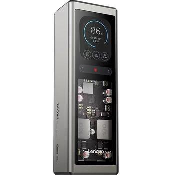 Lenovo 140W ноутбук PowerBank G0A3140WWW, 20000 мАч, 140 Вт, 2 x USB-C, 1 x USB-A, золотисто-серый (G0A3140WWW)