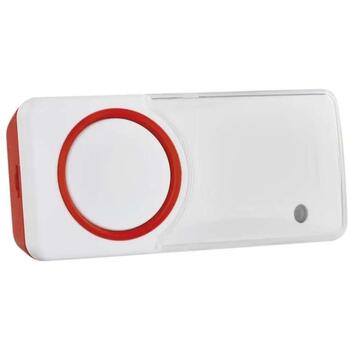 Emos Кнопка дверного звонка P5750T, 1 шт., IP55, без питания, 433 МГц, self-learning (P5750T)