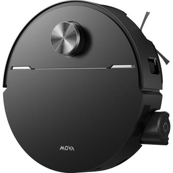 MOVA Z70 Ultra Roller Complete | Robotic Vacuum Cleaner | Wet&Dry | 6400 mAh | Dust capacity 4 L | 36000 Pa | Stone Black (Z70 Ultra Roller Complete Black)