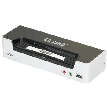 Aten KVM komutators CS1792-AT-G, 2 x KVM / audio, Firmware atjaunojams, HDCP saderīgs, Video DynaSync (CS1792-AT-G)