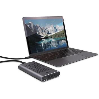 Lindy корпус SSD 43382 USB 3.2 Gen 2x2, Два M.2 NVMe, Функция клонирования (43382)
