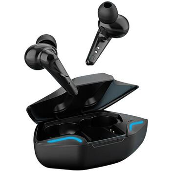 Media Tech беспроводные наушники Rhoid TWS MT3607, 3.5ч, 10м, Bluetooth, стерео, встроенный микрофон, черный (MT3607)