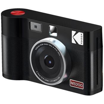 Kodak Mini Shot 2 Era Instant Camera and Printer Black KOCAMMS200B (MS200B)