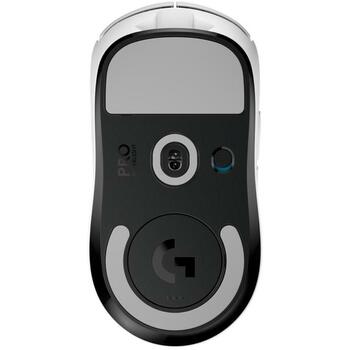 Logitech USB оптическая мышь PRO X SUPERLIGHT 910-005943, 25600 DPI, 1 мс, 5 кнопок, 63г, белая, эргономичный дизайн (910-005943)