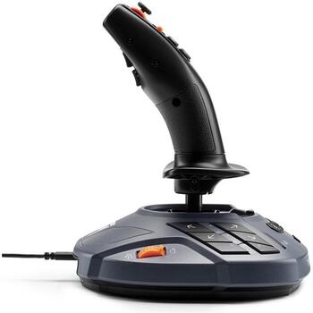 Thrustmaster Joystick SimTask Farmstick 4160881, 3 ass, 33 pogas, USB-C, ergonomisks dizains, H.E.A.R.T tehnoloģija (4160881)