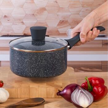 Russell Hobbs Кастрюля RH00844EU7, 16см, 9см, алюминий, бакелит, с крышкой, индукционная (RH00844EU7)