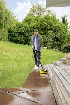 Karcher T 5 T-Racer очиститель поверхностей 2.644-084.0, 2 форсунки, защита от брызг, регулируемая высота, ручка (2.644-084.0)