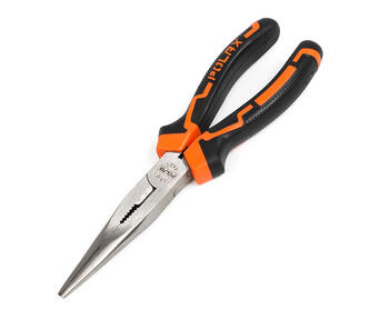 Garās knaibles ar divkomponentu rokturi, Cr-V, 180mm, 35-018 POLAX (35-018)