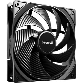 Be Quiet Datora korpuss ventilators PURE WINGS 3 BL138, 140mm, 1800RPM, 122.6m³/h, 2.44mmH2O, 3 ventilatori (BL138)