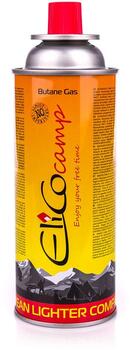 Газовый картридж для туристических плит и горелок 220g бутан 60220 ELICO (60220)