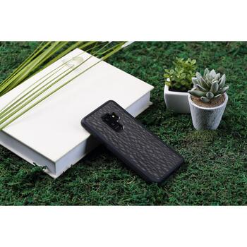 Man&Wood Чехол для смартфона M6121B, 6.2, натуральное дерево, поликарбонат, Серый, совместим с Samsung Galaxy S9 Plus (M6121B)