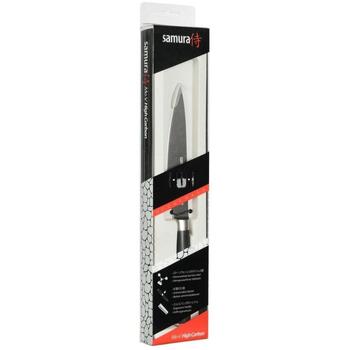 Samura кухонный нож SM-0021B, 125мм, AUS-8, 58HRC, рукоять G-10, Stonewash (SM-0021B)