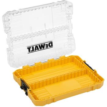 Dewalt TOUGHCASE® Kaste DT70803-QZ, 1 gab., modulārs dizains, TSTAK saderīgs, caurspīdīgs vāks (DT70803-QZ)