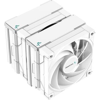 Deepcool CPU Dzesētājs AK620 R-AK620-WHNNMT-G-1, 68.99 cfm, 2 ventilatori, 6 siltuma caurules, 28 dBA (R-AK620-WHNNMT-G-1)