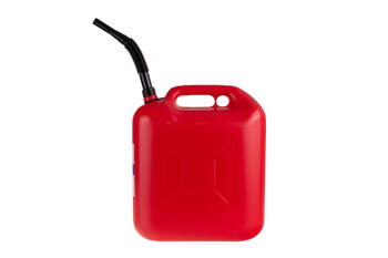 Geko пластиковая канистра для топлива G03242, 20л, красная, HDPE, 400x220x330мм, гибкий носик, эргономичная ручка (G03242)