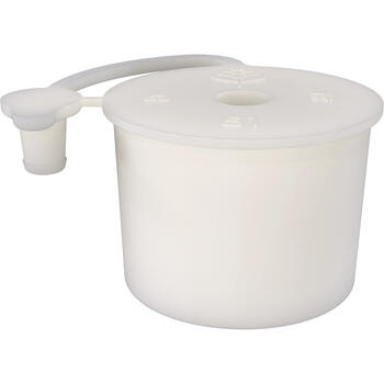 Browin aizbāznis demidžonam 647351, 48/51 mm, ar aizveramu atveri gaisa noslēgam, termoplastiskais elastomērs, ar atloku (647351)