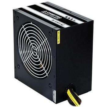 Chieftec Datora barošanas bloks GPS-400A8, 400W, 230V, 47-63Hz, 20+4 pin ATX, 3xSATA, 1x6+2 pin PCIe, melns (GPS-400A8)