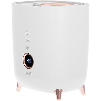 Adler Gaisa mitrinātājs AD 7972, 23 W, 4 L, līdz 35 m², ultraskaņas, 150-300 ml/h, balts (AD 7972 white)