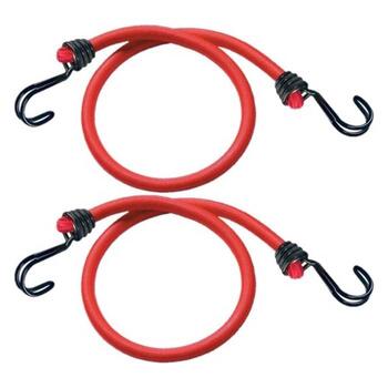 Gumijas trosīte kravas nostiprināšanai 2 gab. 600 mm / 8 mm 3020EURDAT MASTERLOCK (3020EURDAT)
