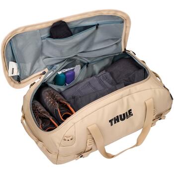 Thule Chasm 70L спортивная сумка 3205447, 70L, 1.75kg, полиэстер, нежно-бежевый, преобразуемая в рюкзак, водоотталкивающая (3205447)