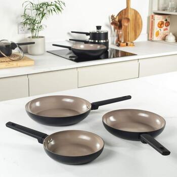 Salter Cepšanas panna BW12871EU7, 24cm, 100% pārstrādāts alumīnijs, nepiedegošs pārklājums, piemērota indukcijai (BW12871EU7)