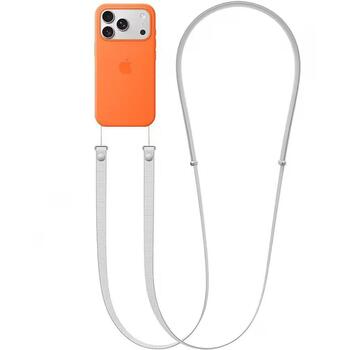 Apple šķērssiksna MGGM4ZM/A, gaiši pelēka, 1080-2080mm, rPET, magnēti, nerūsējošā tērauda slīdņi (MGGM4ZM/A)