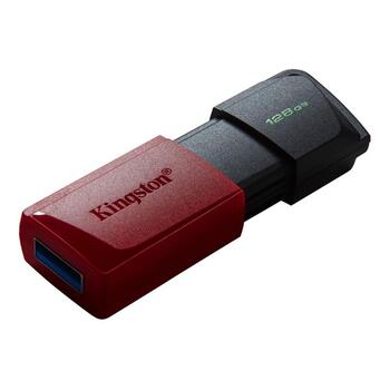 Kingston USB флешка DTXM/128GB, 128 ГБ, USB 3.2 Gen 1, черный, поддерживает Windows, Mac, Linux (DTXM/128GB)