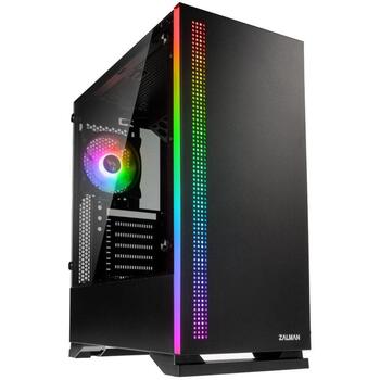 Zalman Корпус ПК S5 Black, 2x3.5