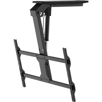Sbox televizora kronšteins CPLB-M0748, 43''–86'', 45kg, 200x100–800x400, melns, +2°/-2°, 130cm no sienas (CPLB-M0748)