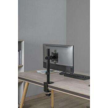 Gembird LCD monitors stiprinājuma roka MA-D1-02, maksimālā slodze 9 kg, minimālais ekrāna izmērs 43.2 cm (MA-D1-02)
