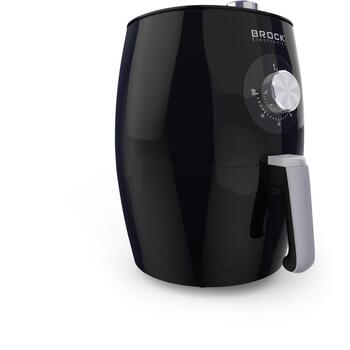 Brock AFM 3501 BK аэрофритюрница, 3,5 л, 1500 Вт, 80-200°C, таймер 30 мин, защита от перегрева (AFM 3501 BK)