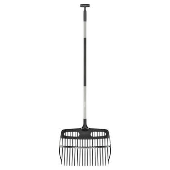 Fiskars Grābeklis vēdekļa 1077116, 1500mm, 48cm, 19 sānu restes, metāls, ergonomisks (1077116)