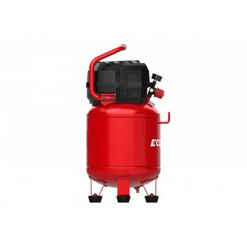 Ecomax virzuļkompresors EMX 0232481, 24l, 1500W, 220-240V 50Hz, 180l/min, 10bar, bezeļļas, vertikāls (0232481&EMX)