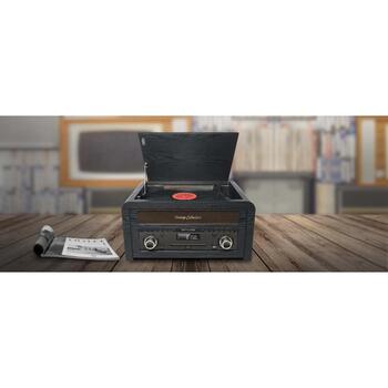 Muse Проигрыватель винила MT-115W, 20Вт, CD, USB, Bluetooth, FM радио, 33/45/78 об/мин, деревянный корпус (MT-115W)