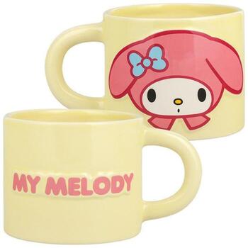 Paladone My Melody кружка PP14834MYM, 400ml, пастельный желтый, рельефный дизайн кролика, не подходит для посудомоечной машины (PP14834MYM)