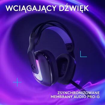 Logitech G522 Наушники 981-001544, 1500 мАч, 35ч, 20-20000 Гц, 97 дБ, Bluetooth 5.3, RGB подсветка (981-001544)