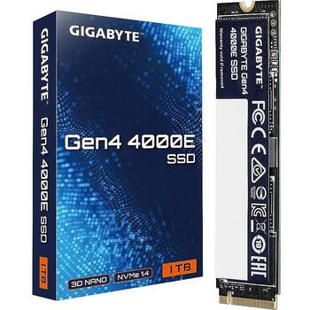 Gigabyte G440E1TB, 1 ТБ, M.2, PCI Express 4.0 x4, NVMe 1.4, 4000 МБ/с, 3900 МБ/с, поддержка TRIM, поддержка S.M.A.R.T. (G440E1TB)