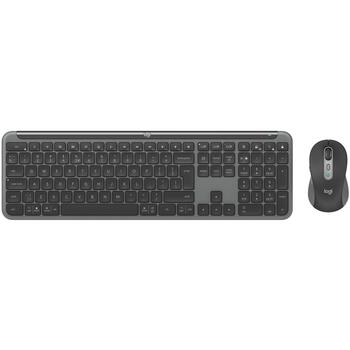 Logitech Klaviatūra un pele MK950/920-012508, 108 taustiņi, Bluetooth, 10m bezvadu diapazons, 2xAAA akumulatori iekļauti (920-012508)
