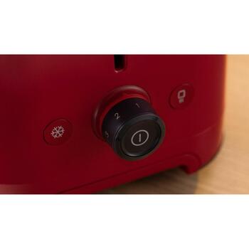 Bosch Galds maizes grauzdētājs TAT3M124, Jauda 950 W, Krāsa sarkana, 2 šķēles, Automātiskā izslēgšanās, Krusa trauks (TAT3M124)