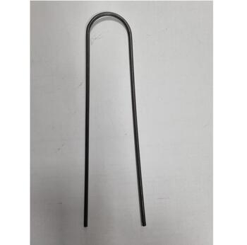 U veida metāla naglas agroplēves stiprināšanai 17x3,5x17cm (10 gab/iepak) 375440 (375440)