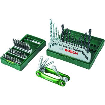 Bosch 2607017333 Instrumentu komplekts, 40 gab., 15+25+HEX, urbji un uzgaļi, magnētiskais turētājs (2607017333)